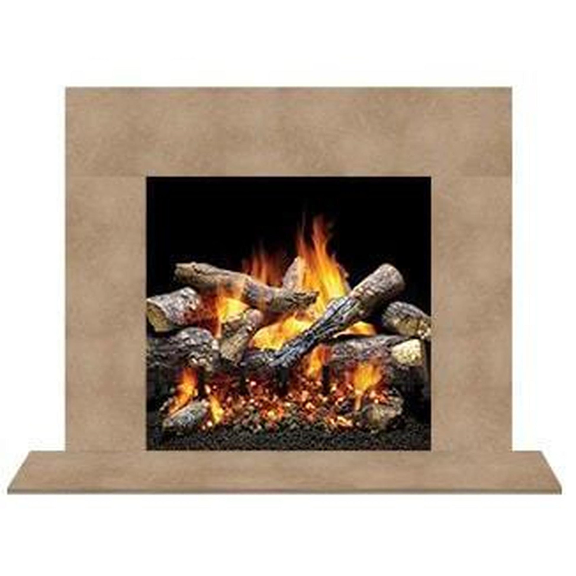 Majestic Design Series Set 1 Thala Beige Marble Stone Surround (Must Order In Multiples of 6)