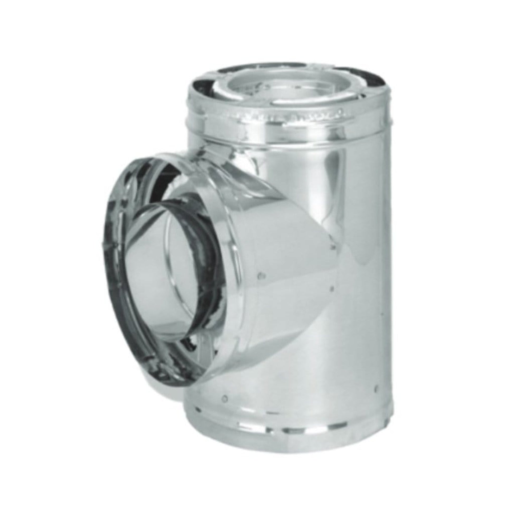 Majestic DuraPlus 8" Stainless Steel Tee With Cap