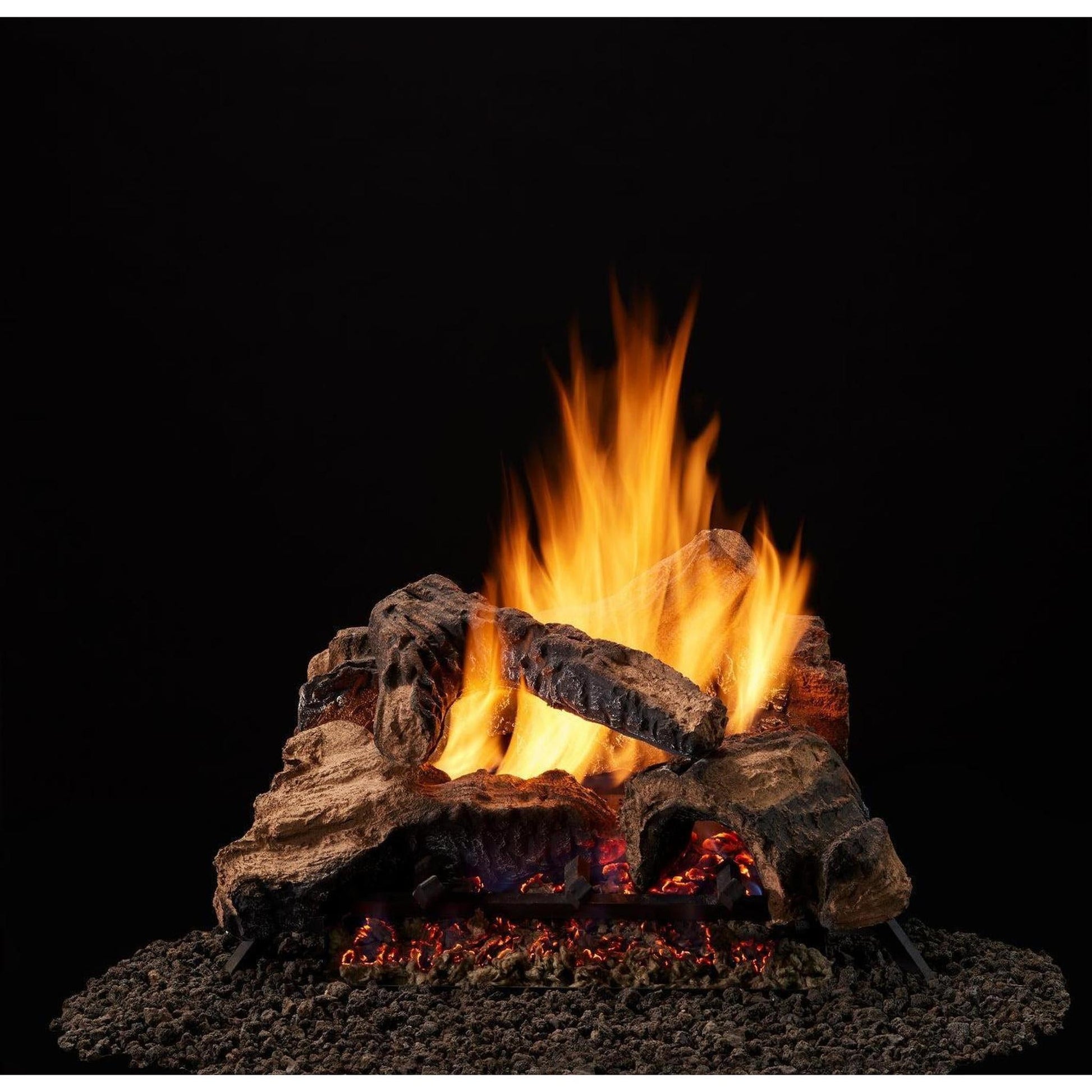 Majestic Duzy 2 30" 4-Piece Fiber Ceramic Vented Gas Log Set