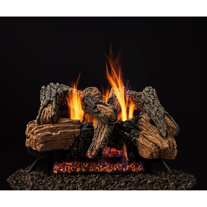 Majestic Duzy 3 30" 6-Piece Refractory Cement Vented Gas Log Set