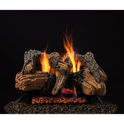 Majestic Duzy 3 30" 6-Piece Refractory Cement Vented Gas Log Set