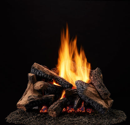 Majestic Duzy 5 30" 8-Piece Fiber Ceramic Vented Gas Log Set
