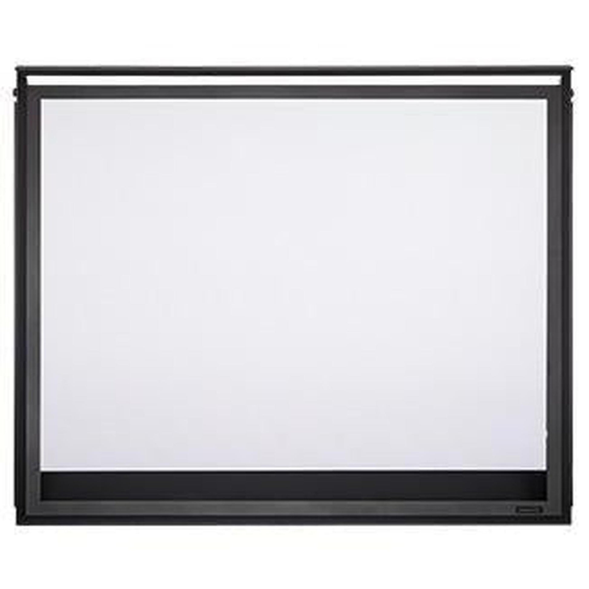 Majestic Ensemble 39" Overlap Front With ClearVue Mesh and Gun Metal Trim for Meridian Series 36" Gas Fireplaces