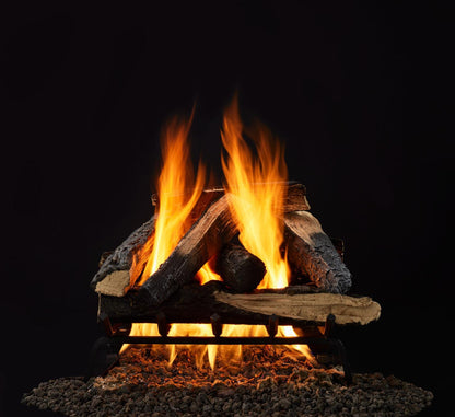 Majestic Kindled Stack 18" 10-Piece Vented Gas Log Set