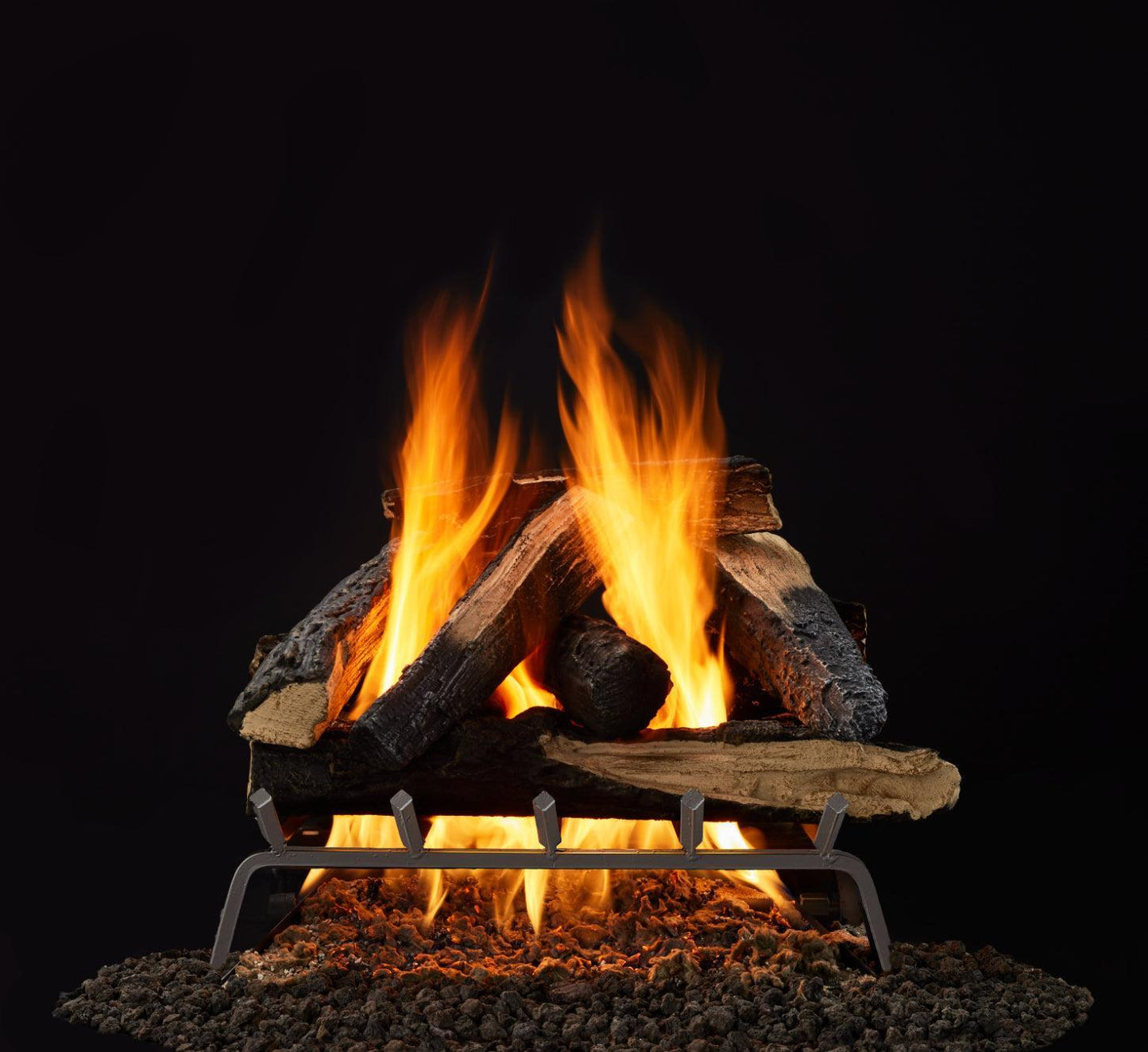 Majestic Kindled Stack 18" 10-Piece Vented Gas Log Set