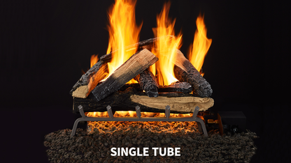 Majestic Kindled Stack 18" 10-Piece Vented Gas Log Set