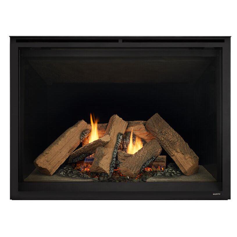 Majestic Meridian Platinum 42" Traditional Top/Rear Direct Vent Natural Gas Fireplace With IntelliFire Touch ignition System