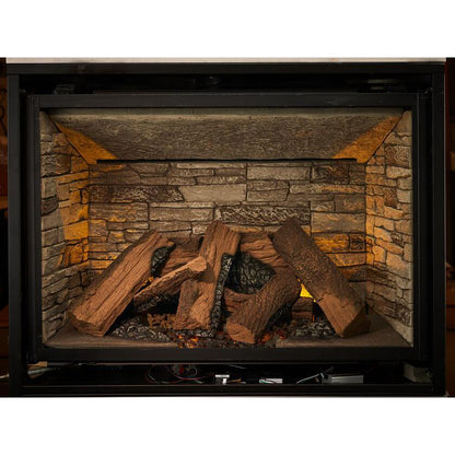 Majestic Meridian Platinum 42" Traditional Top/Rear Direct Vent Propane Gas Fireplace With IntelliFire Touch ignition System