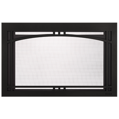 Majestic New Bronze Contemporary Arch Front for Ruby 25" Fireplace Insert