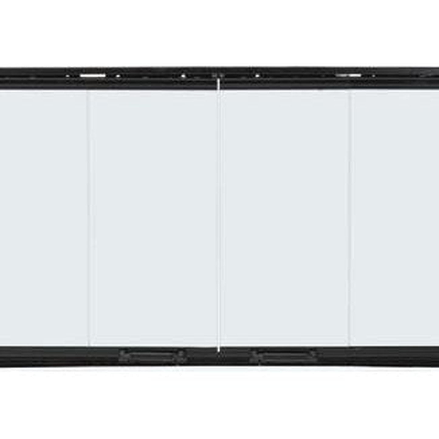 Majestic Original Bi-Fold Glass Doors With Stainless Steel Trim for Royalton and Reveal 42" Fireplaces