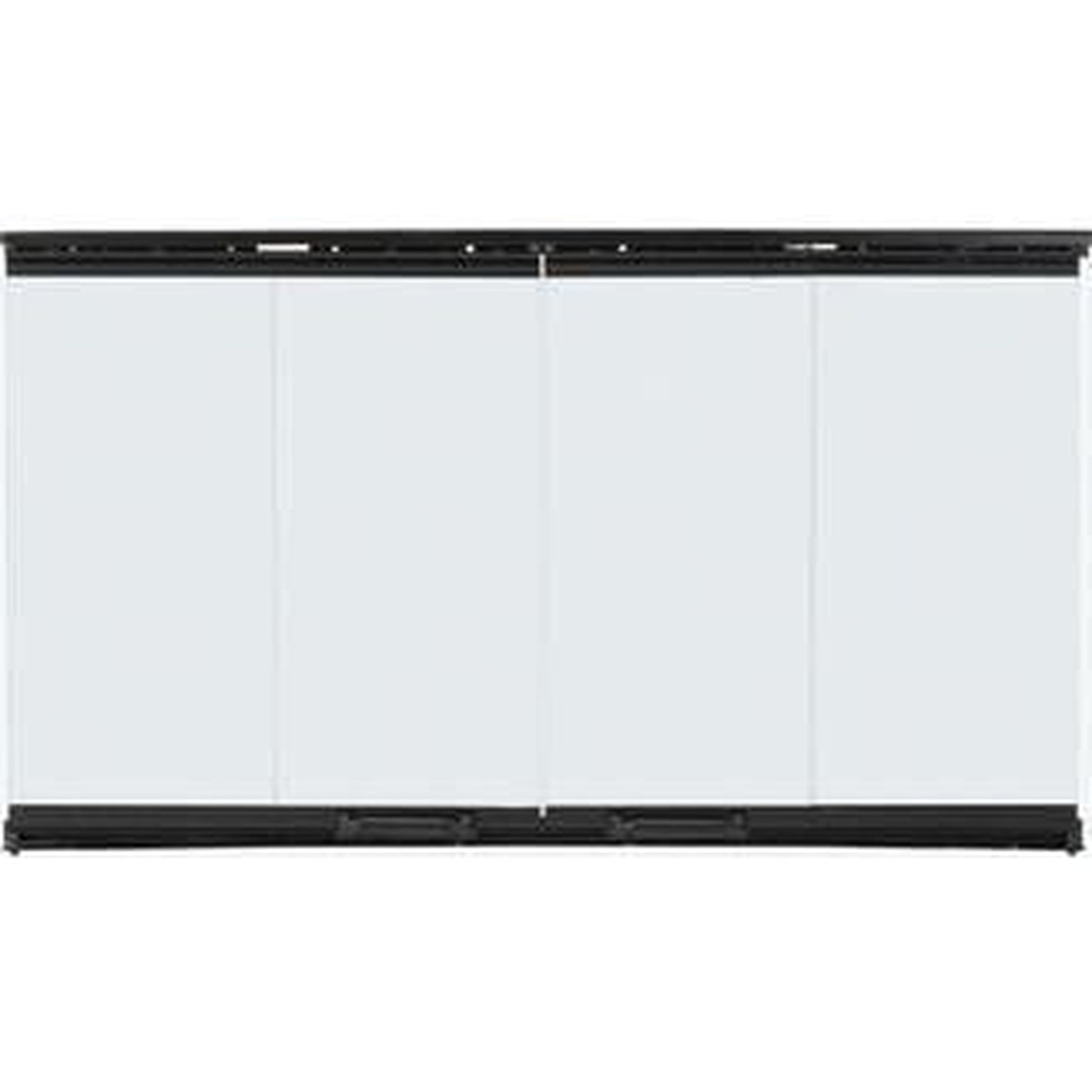 Majestic Original Bi-Fold Glass Doors With Black Trim for Sovereign 42" Wood Burning Fireplace