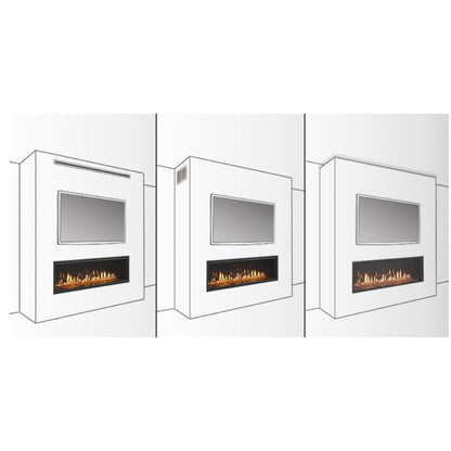Majestic Passive Heat Vent Trim Kit for Front Discharge for Jade and Meridian Series 42" Gas Fireplaces
