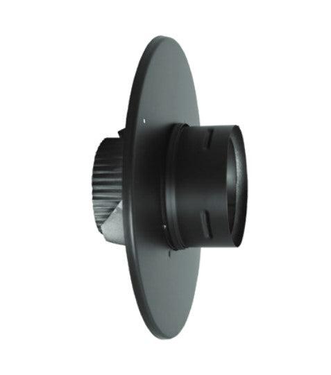 Majestic PelletVent Pro 3" Black Flex Trim Collar