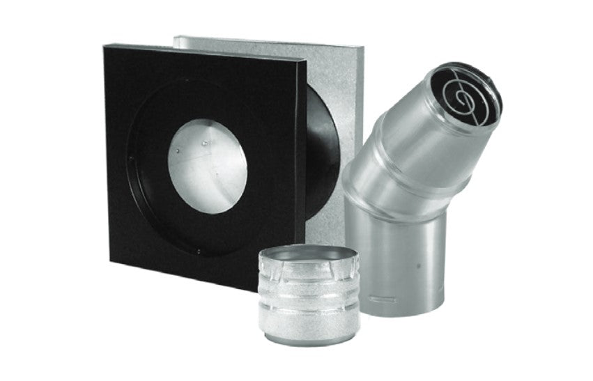 Majestic PelletVent Pro 4" Horizontal Kit