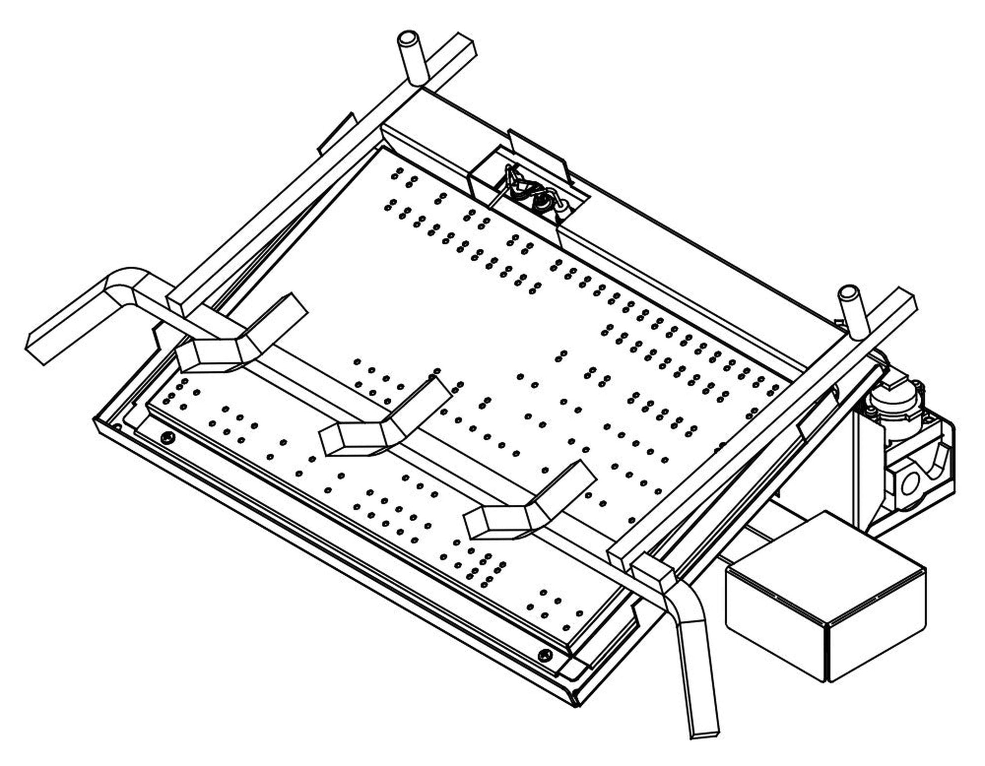 Majestic Radiant 30" IPI Vented Propane Gas Burner Assembly With Remote Control for Duzy Series Gas Log Set