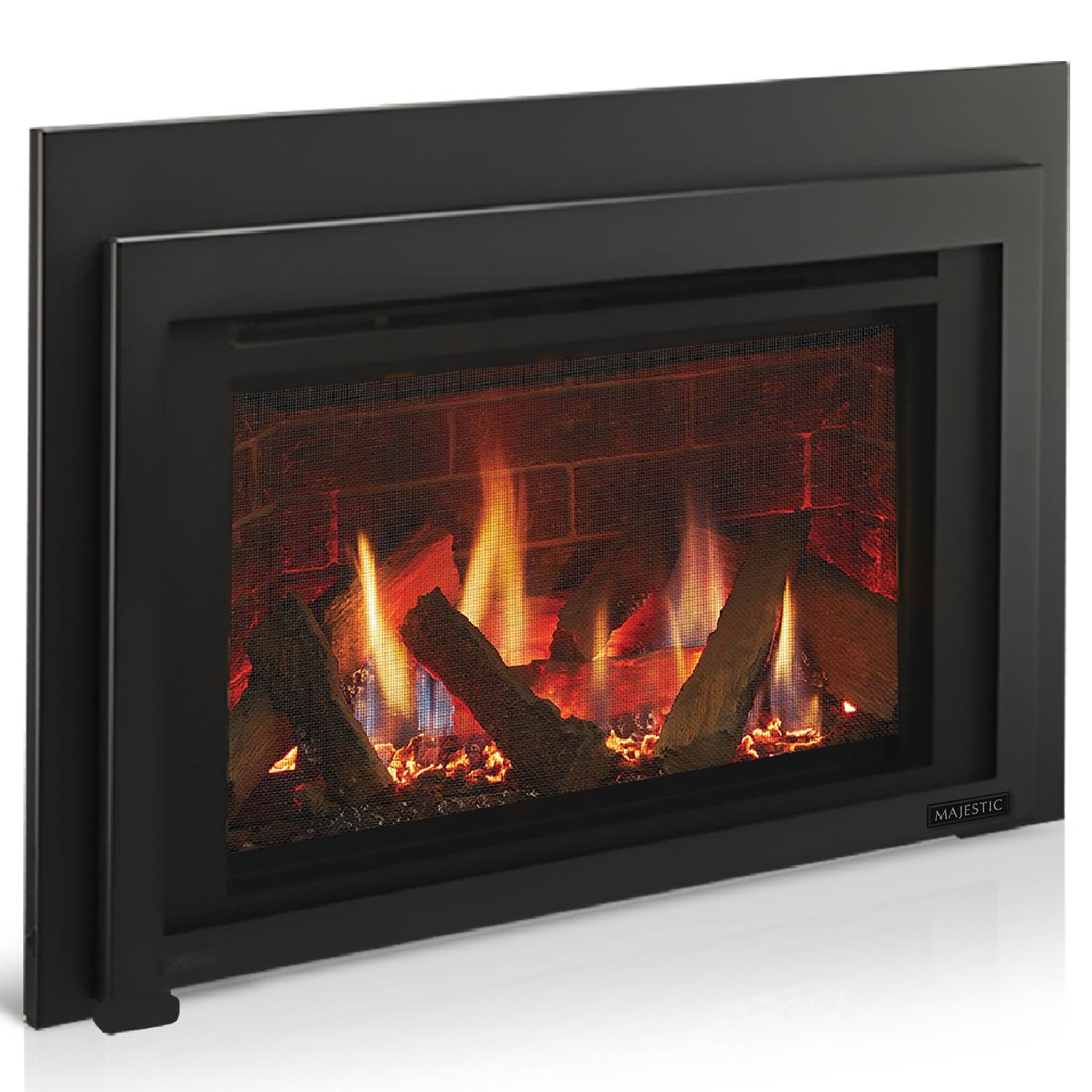 Majestic Ruby 35" Traditional Direct Vent Propane Gas Fireplace Insert With IntelliFire Touch Ignition System