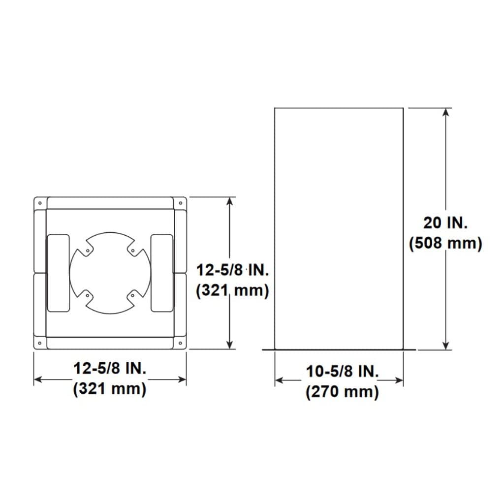 Majestic SLP-RDS Roof Deck Underside Insulation Shield – US Fireplace Store