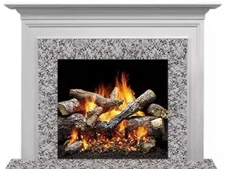 Majestic Select Series Richland A 44" Primed MDF Transitional Style Flush Wood Fireplace Mantel