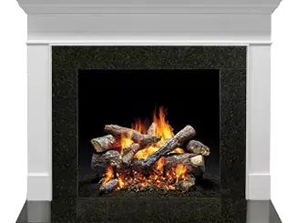 Majestic Select Series Wescott B 48" Primed MDF Transitional Style Flush Wood Fireplace Mantel