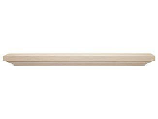 Majestic Signature Series Baxter 48" Unfinished Maple Traditional Style Wood Mantel Shelf