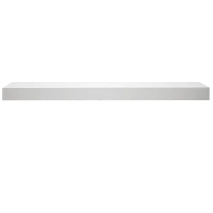 Majestic Signature Series Fillmore 48" Primed MDF Transitional Style Wood Mantel Shelf With Custom Ebony Stain Color