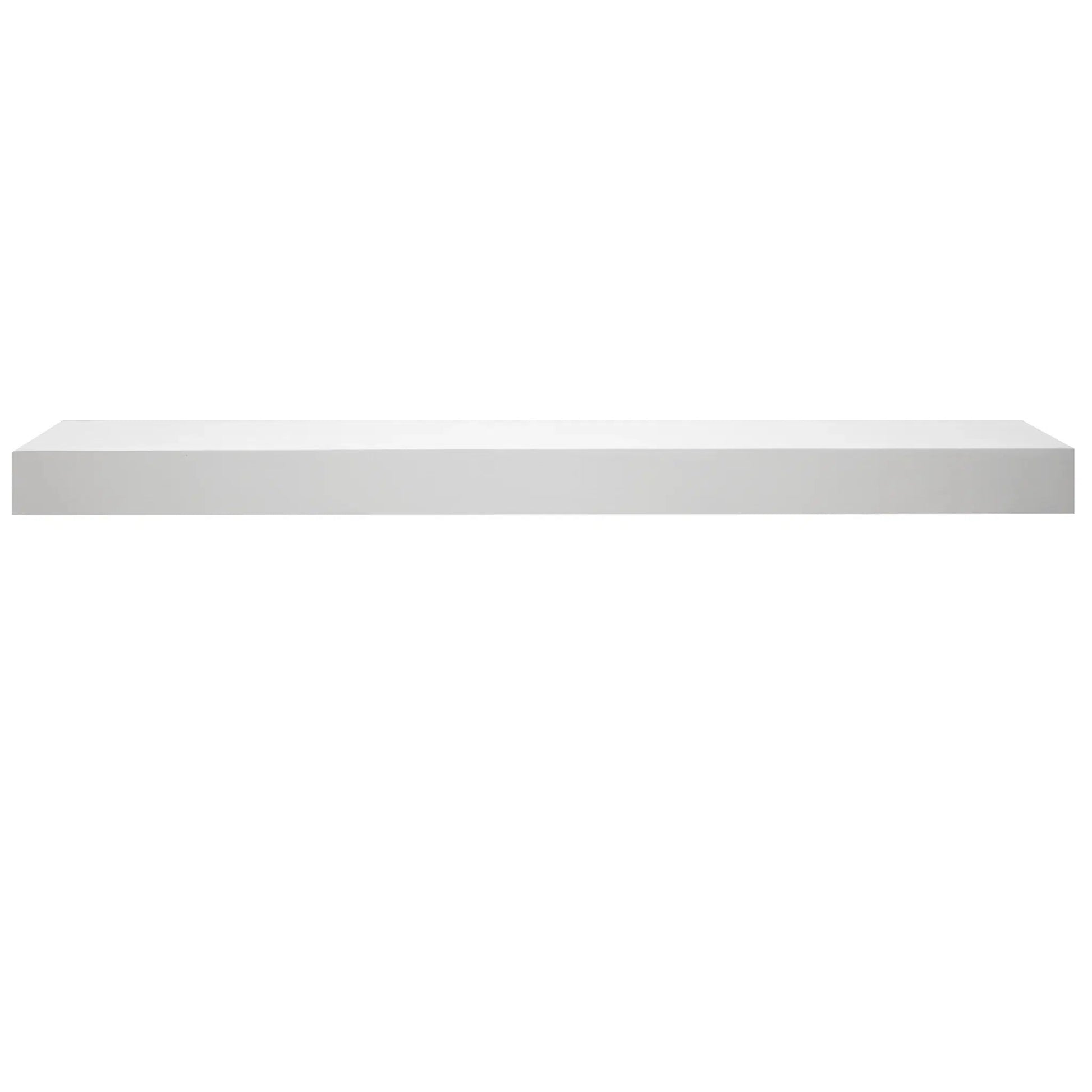 Majestic Signature Series Fillmore 48" Primed MDF Transitional Style Wood Mantel Shelf