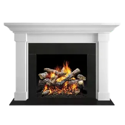 Majestic Signature Series Kenwood A 62" Unfinished Maple Flush Wood Mantel Base