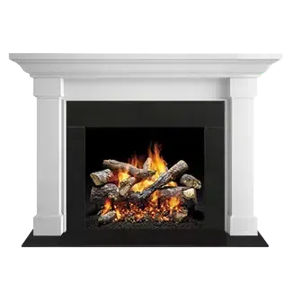 Majestic Signature Series Kenwood B 69" Primed MDF Flush Wood Mantel Base
