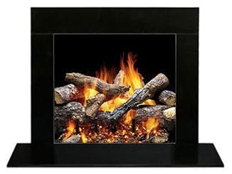 Majestic Signature Series Set 1 70" Single-Pack Absolute Black Granite Stone Surround