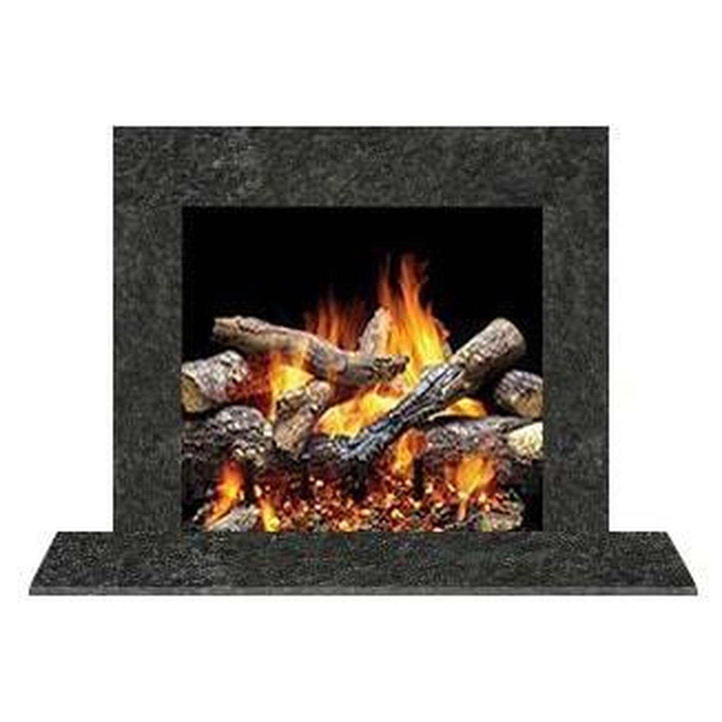 Majestic Signature Series Set 1 Steel Gray Granite Stone Surround (Must Order In Multiples of 6)