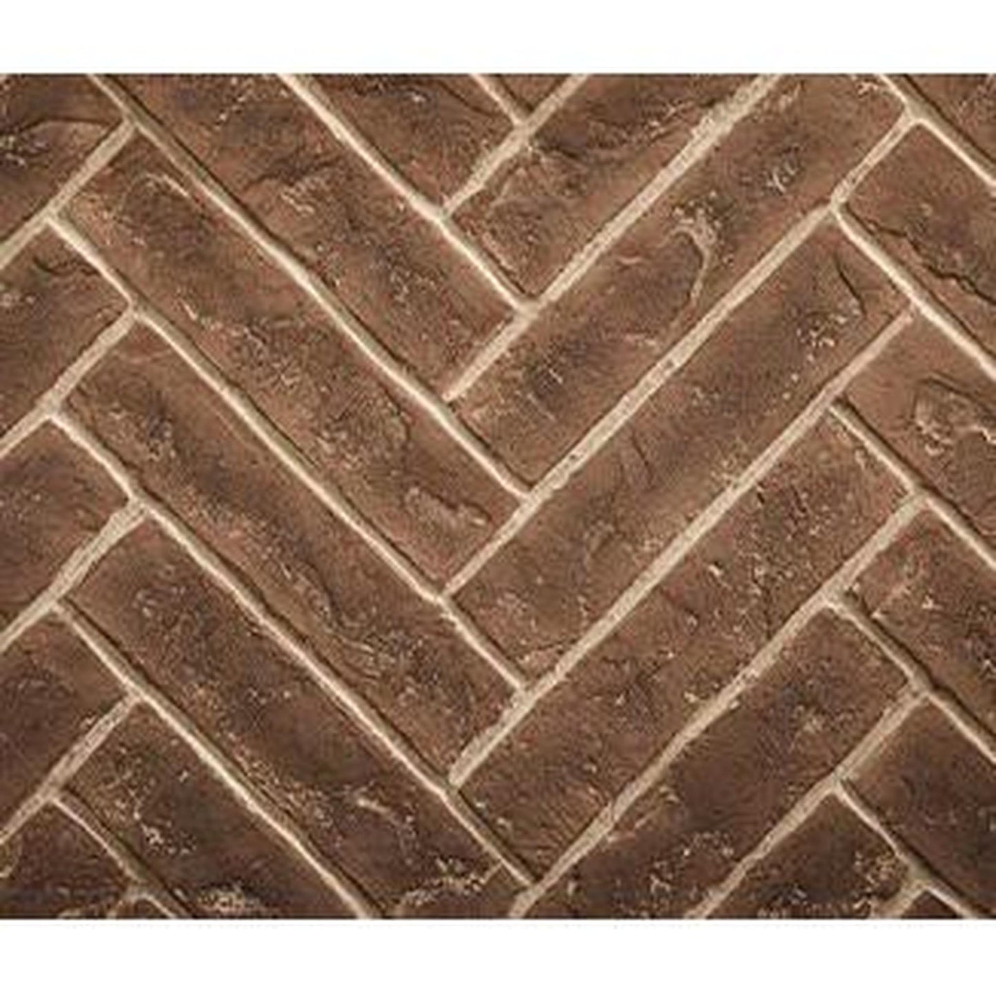 Majestic Tavern Brown Herringbone Brick Interior Panels for Meridian Platinum 36" Gas Fireplace