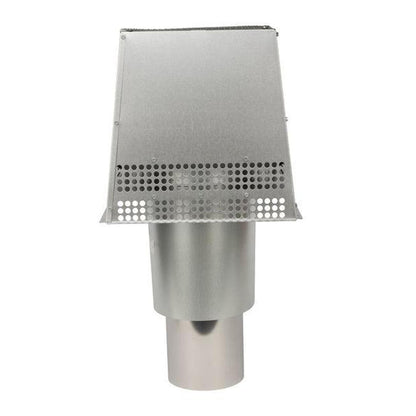 Majestic Trapezoid Vertical Venting Wood Termination Cap for SL300 Series Pipe