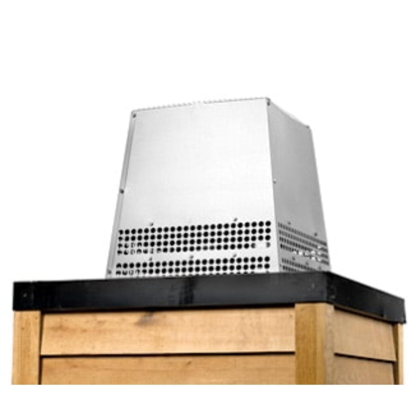 Majestic Trapezoid Vertical Venting Wood Termination Cap for SL300 Series Pipe