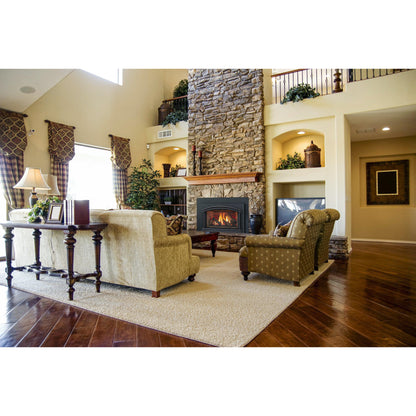 Majestic Trilliant Small 25" Traditional Direct Vent Natural Gas Fireplace Insert With IntelliFire Touch Ignition System