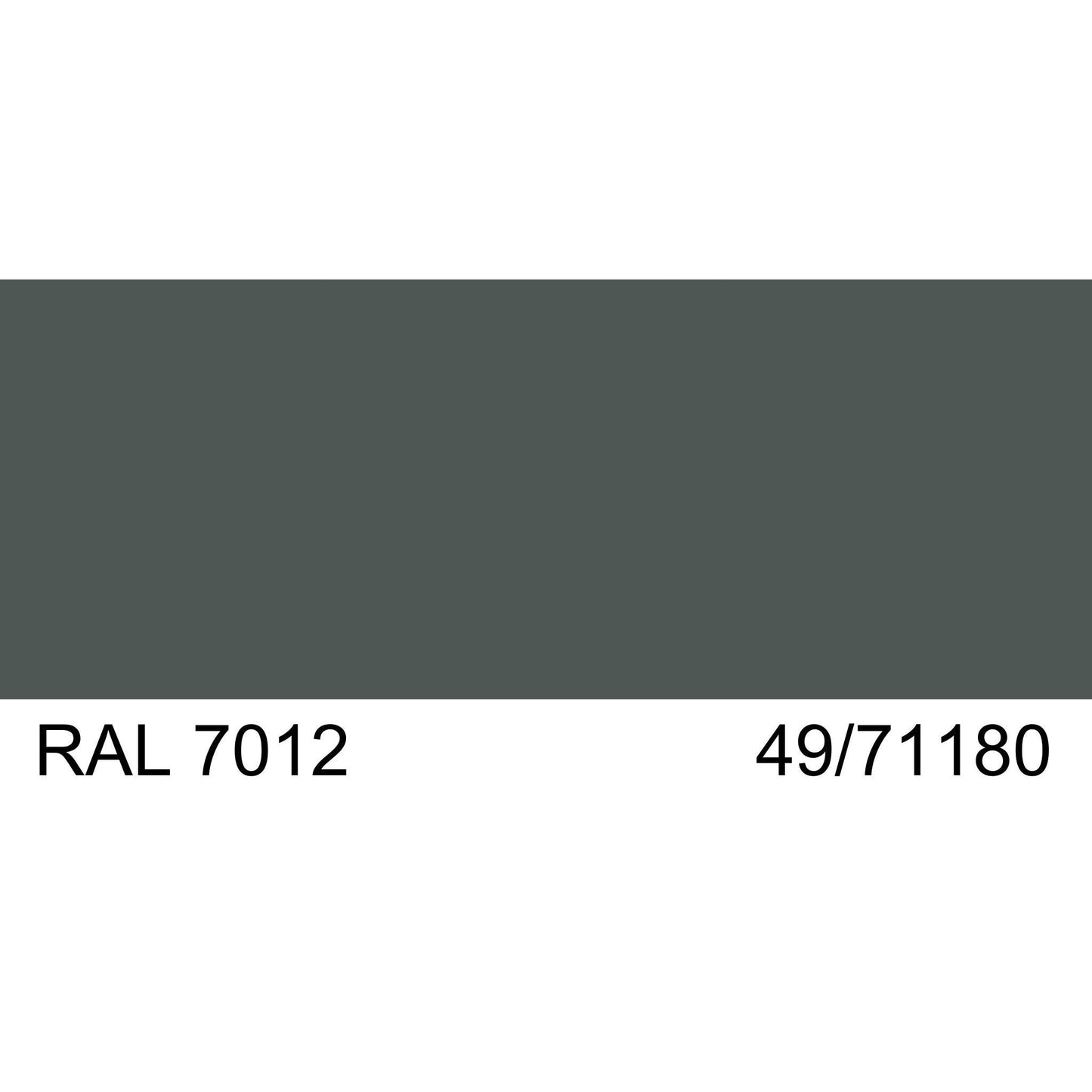 Malm 12" x 8" Mid Section Pipe With RAL 7012 49/71180 Powder Coat Finish