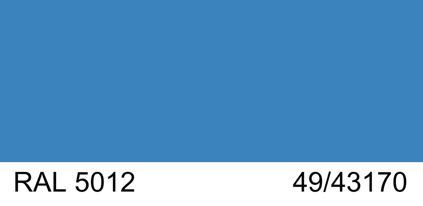 Malm 24" x 7" Slip Section Pipe With RAL 5012 49/43170 Powder Coat Finish