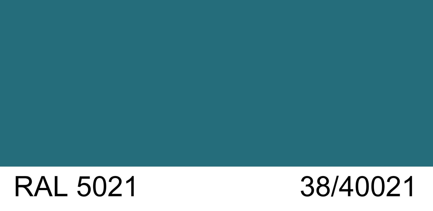 Malm 24" x 7" Slip Section Pipe With RAL 5021 38/40021 Powder Coat Finish