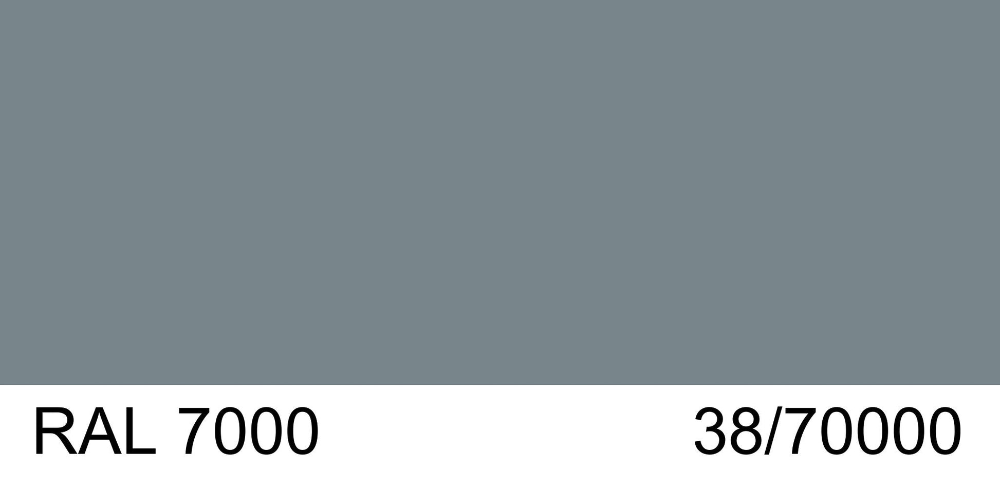 Malm 24" x 7" Slip Section Pipe With RAL 7000 38/70000 Powder Coat Finish