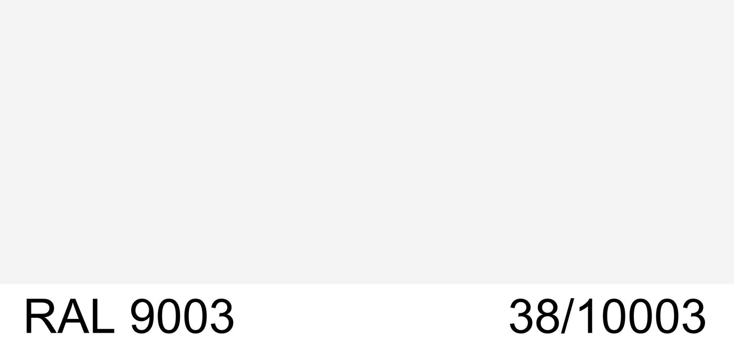 Malm 24" x 7" Slip Section Pipe With RAL 9003 38/10003 Powder Coat Finish