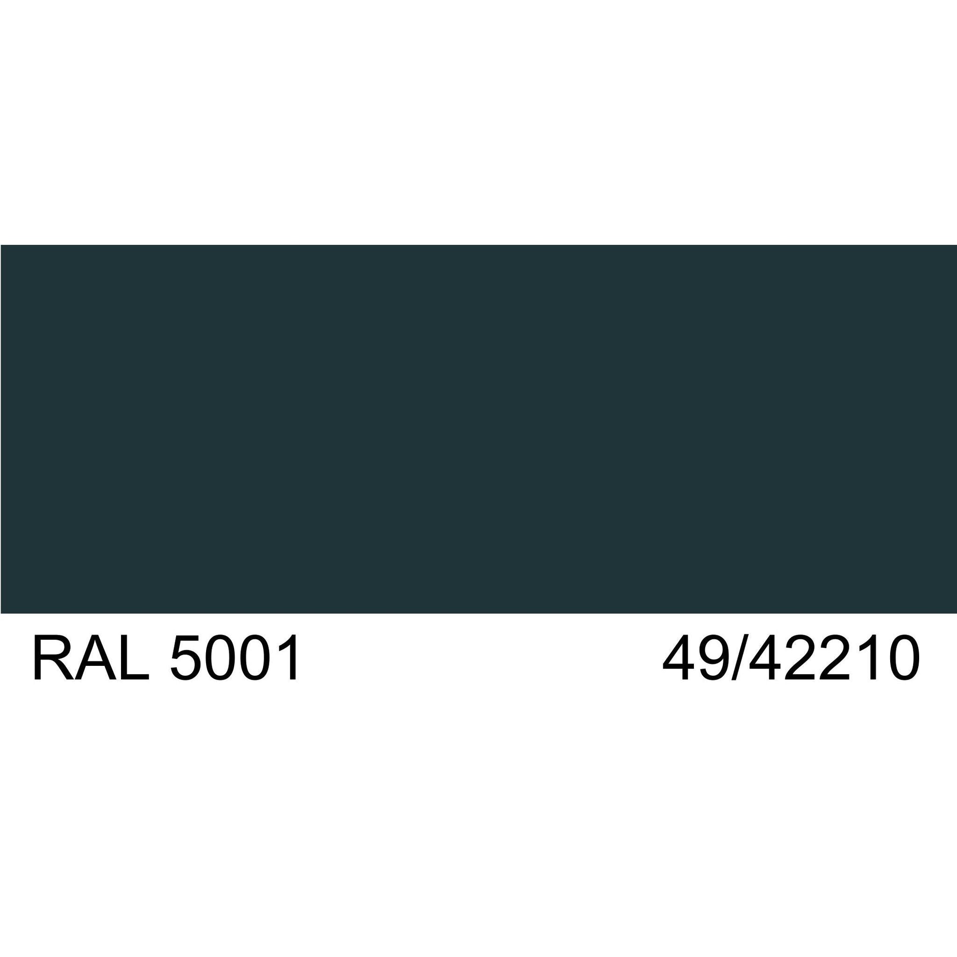 Malm 24" x 8" Damper Section Pipe With RAL 5001 49/42210 Powder Coat Finish