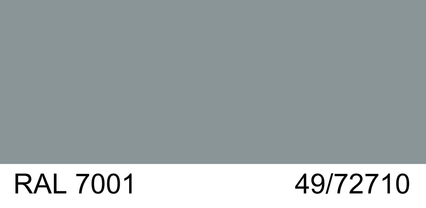 Malm 24" x 8" Damper Section Pipe With RAL 7001 49/72710 Powder Coat Finish