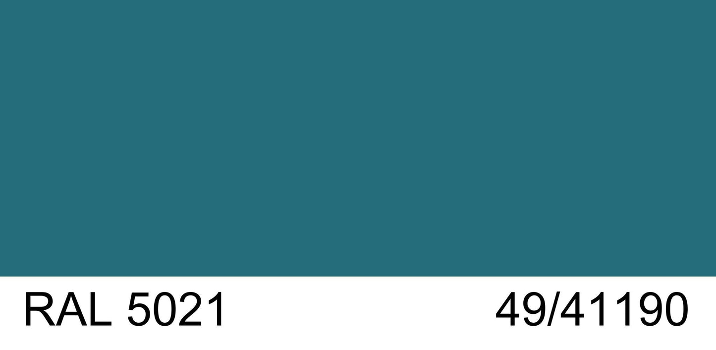 Malm 24" x 9" Damper Section Pipe With RAL 5021 49/41190 Powder Coat Finish