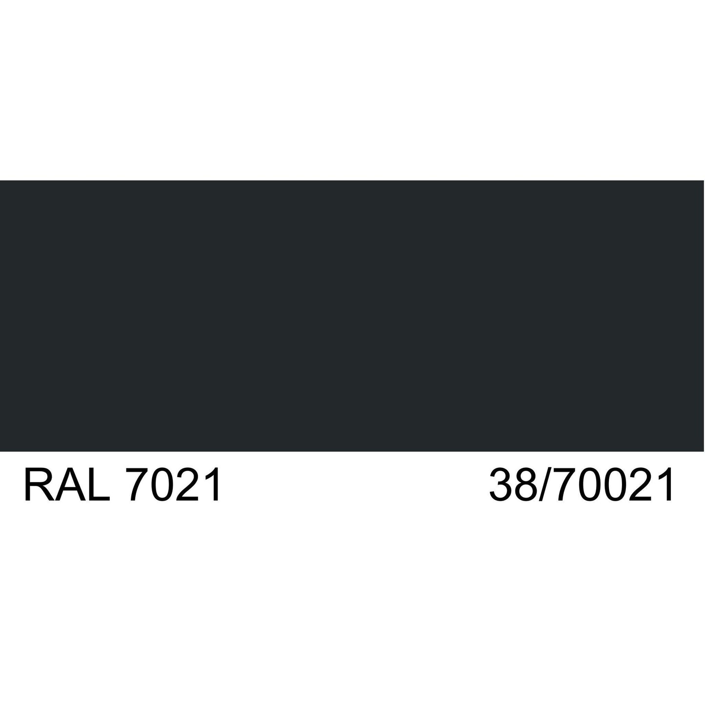 Malm 30" x 8" Mid Section Pipe With RAL 7021 38/70021 Powder Coat Finish