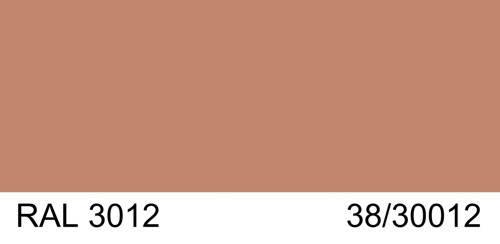 Malm 30" x 8" Slip Section Pipe With RAL 3012 38/30012 Powder Coat Finish