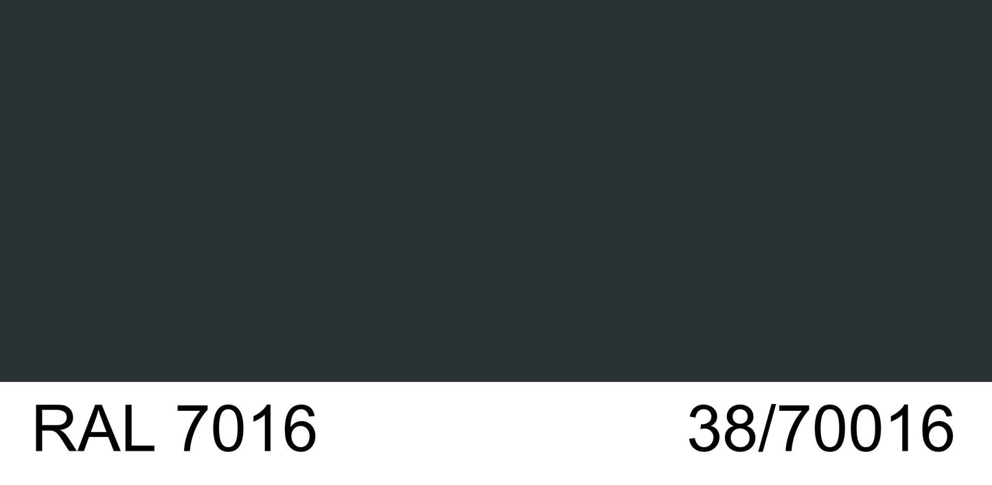 Malm 30" x 8" Slip Section Pipe With RAL 7016 38/70016 Powder Coat Finish