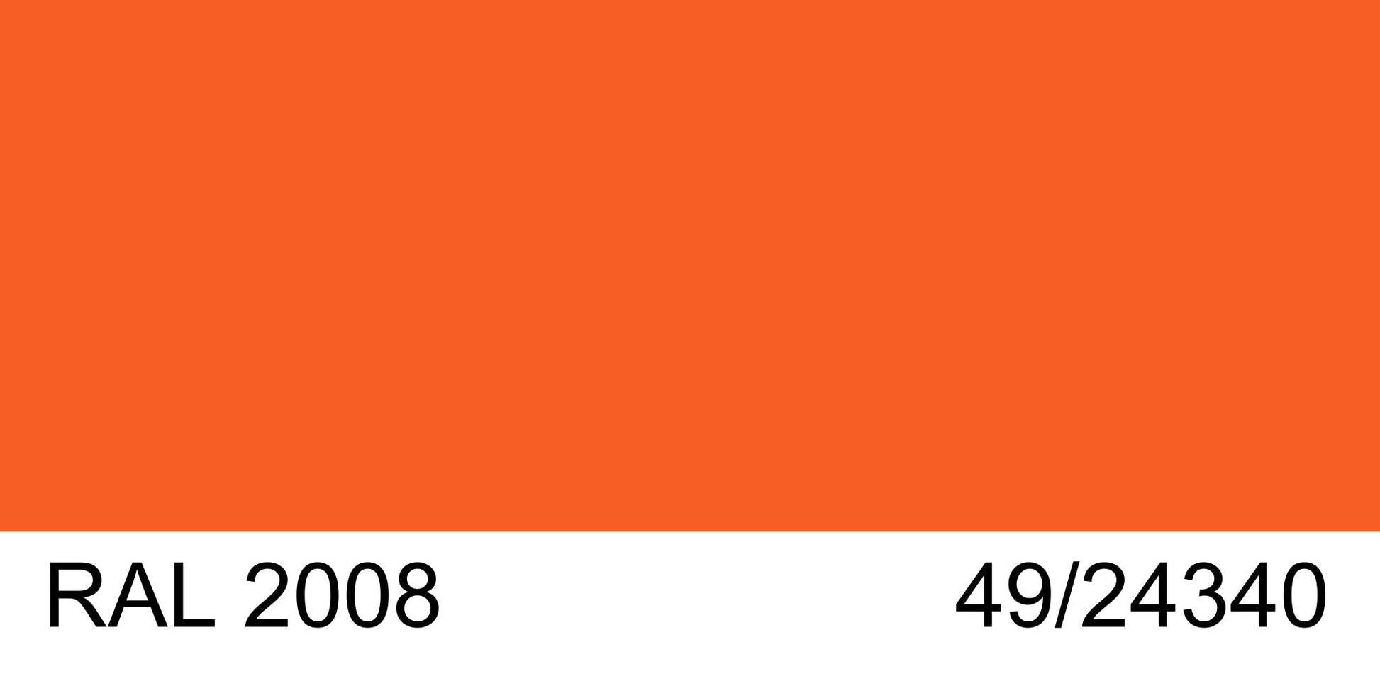 Malm 8" Diameter 45 Degree Elbow With RAL 2008 49/24340 Powder Coat Finish