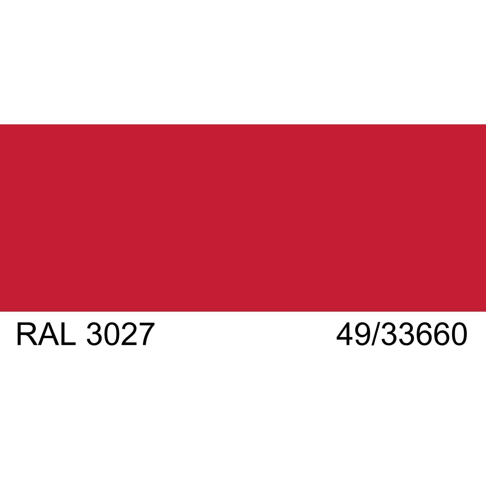 Malm 9"x 18" Telescopic to 8" Pipe With RAL 3027 49/33660 Powder Coat Finish for Fire Drum Fireplaces