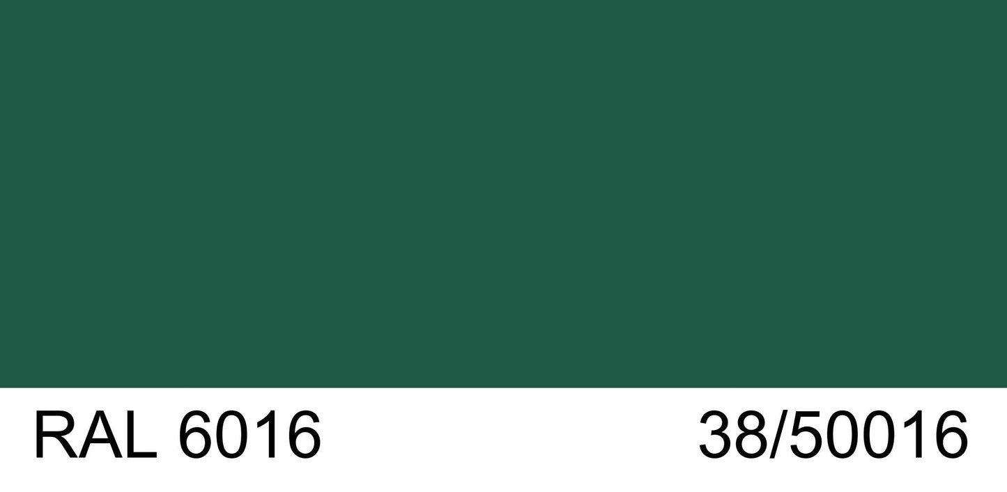 Malm 9"x 18" Telescopic to 8" Pipe With RAL 6016 38/50016 Powder Coat Finish for Fire Drum Fireplaces