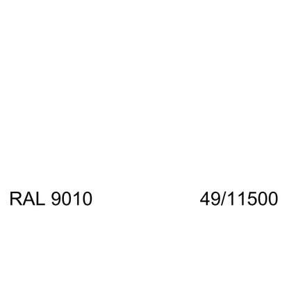 Malm Fire Drum 3 32" Freestanding B-Vent Propane Gas Fireplace With RAL 9010 49/11500 Powder Coat Finish