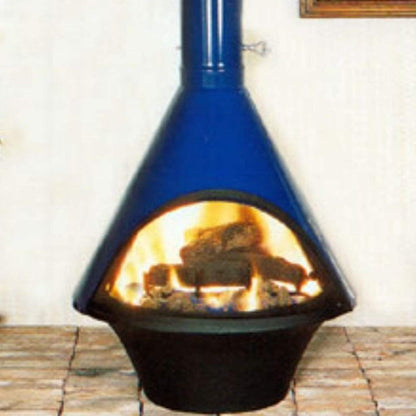 Malm Lancer 30" Black Freestanding Wood Burning Fireplace